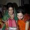 Debina Bonnerjee showing off her mehendi to Sangeeta Kapure