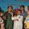 Usha Uthup and Lilliput at music launch of film'Satrangee Parachute' in ST Catherine's children home