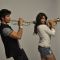 Shahid Kapoor and Genelia D'Souza feature in the new TVC for Colgate MaxFresh gel. .