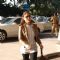 Kareena Kapoor leaves to join Saif Ali Khan in Bhopal at Domestic Airport, Mumbai. .