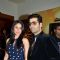 Kareena Kapoor and Karan Johar at IIFA voting at Marriott today morning. .