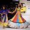 A model displays designer Sabashe by Sabah Khan's creations during the Lakme Fashion Week day 4 in Mumbai. .