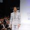 A model displays designer Sanjay Hingu's creations during the Lakme Fashion Week day 4 in Mumbai. .