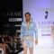 A model displays designer Sanjay Hingu's creations during the Lakme Fashion Week day 4 in Mumbai. .