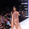 A model displays designer Vaishali's creations during the Lakme Fashion Week day 4 in Mumbai. .