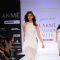 A model displays designer Purvi Doshi's creations during the Lakme Fashion Week day 4 in Mumbai. .