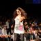 A model displays designer Rocky S's creations during the Lakme Fashion Week day 4 in Mumbai. .