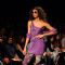 A model displays designer Rocky S's creations during the Lakme Fashion Week day 4 in Mumbai. .