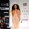 A model displays designer Anupama Daya's creations during the Lakme Fashion Week day 4 in Mumbai. .
