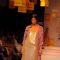 A model displays designer Astu's creations during the Lakme Fashion Week day 4 in Mumbai. .