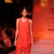 A model displays designer Kallol Datta's creations during the Lakme Fashion Week day 4 in Mumbai. .