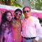 Gulshan Grover and Kavita Kaushik at Ekta, Sanjay and Kiran Holi Party at Versova