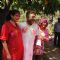Sanjay Gupta with wife & Ekta Kapoor at Holi Party at Versova