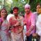 Shweta Salve and Rohit Roy at Ekta, Sanjay and Kiran Bawa's Holi Party at Versova
