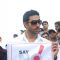 Abhishek Bachchan at Anti Drugs Rally, Narinam Point. .
