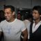 Salman Khan at Nikhil Dwivedi wedding Reception party. .