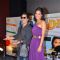Lara and Vinay promote Chalo Dilli film at Cinemax. .