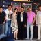 Hrithik Roshan, Dia Mirza, Karan Johar, Boman Irani & Arbaaz Khan at IIFA nominee announcement. .