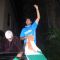 Amitabh and Abhishek celebrates India's victory. .