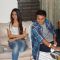 Aarti Chhabria at Director Anil Sharma hosted the cricket screening at his house