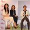 Anushka Sharma with Harsha Bhogle at IPL-Godrej Power Play launch Trident, Mumbai
