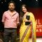 Bollywood Actress Vidya Balan with designer Sabyasachi  at the Wills Lifestyle India Fashion Week's Grand Finale ,in New Delhi on Sunday. .