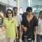 Shahrukh Khan and Juhi Chawla arrive from Kolkata after KKR win