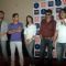 Gaurav, Rahil, Rajesh and Zeenal at 'Men Will Be Men' film press meet at PVR