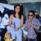 Lara Dutta and Vinay Pathak promotes 'Chalo Dilli' .