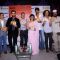 Karan Johar with Divya Dutta launches the music of the film Stanley Ka Dabba at Landmark. .