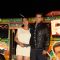 Salman Khan and Asin at 'Ready' music launch at Film City. .