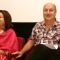 Writer Gajra Kottary with Anupam Kher at the release of her book "Broken Melodies " in New Delhi