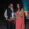 Priyanka Chopra and Dharmendra at Dadasaheb Phalke Awards in Bhaidas Hall on 3rd May 2011. .