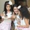 Pooja Makhija and her Daughters at JW Marriott to celebrate Mothers Day