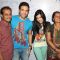 Tusshar Kapoor and Amrita Rao promotes Love U... Mr. Kalakaar! at Growel Mall at Kandivli