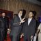 Amitabh Bachchan and Abhishek Bachchan at Ganesh Hegde's wedding reception, Grad Hyatt