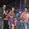 Cast at  Music launch of movie 'Zindagi Na Milegi Dobara' at Nirmal Lifestyle, Mulund in Mumbai