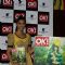 Sonam Kapoor shows off the OK magazine cover at its launch event held at Enigma in Mumbai