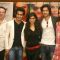 Film 'Always Khabhi Kabhi' director Roshan Abbas with cast at a promotional event for his film