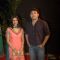 Divyanka Tripathy and Rajesh Kumar at the Gold Awards at Film City
