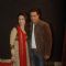 Anup Soni and Juhi Babbar at the 'Gold Awards' at Film City