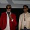 Amitabh and Abhishek Bachchan launch the music video of film Bbuddah...Hoga Terra Baap titled at Cinemax in Versova, Mumbai