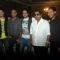 Shankar Mahadevan, Ayushman Khurana and Raghu Ram at I Am Kalam film promotional event at Sea Prince