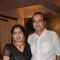 Suresh Wadkar with wife at the launch of Barse Barse album at Santacruz