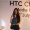 hTc Mobile launch by Riya Sen at Grand Hyatt Hotel