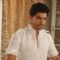 Gurmeet Chaudhary on the sets of Geet
