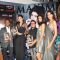 Anushka with Models unveiling the 'MAXIM' magazine covers page of the year