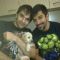 Karan Singh Grover with his brother Ishmeet & his dog Breezer