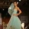 Model showcasing designer Shantanu & Nikhil's creations at Synergy1 Delhi Couture Week,in New Delhi