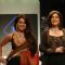 Zeenat Aman and Mahima Chaudhry walks the ramp for Sawansukha Jewellers Show at IIJW 2011